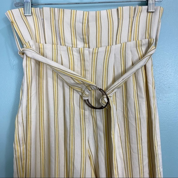 Tularosa Greyson Pant Ivy Yellow Striped Sz M - Picture 3 of 14